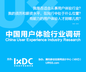 2013年中国用户体验行业调研